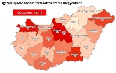 Továbbra is megyénk az egyik legfertőzöttebb