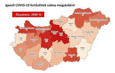 2000 fölött jár a beazonosított fertőzöttek száma és elhunyt 14 idős krónikus beteg