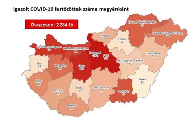 Tovább nőtt a beazonosított fertőzöttek száma és elhunyt 14 idős krónikus beteg