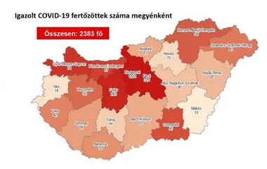 Tovább emelkedett a beazonosított fertőzöttek száma és elhunyt 11 idős krónikus beteg