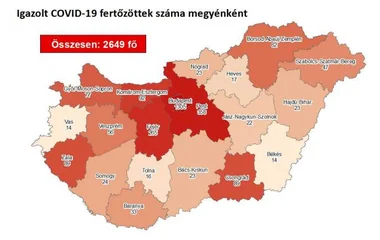 Tovább emelkedett a beazonosított fertőzöttek száma és elhunyt 11 idős krónikus beteg