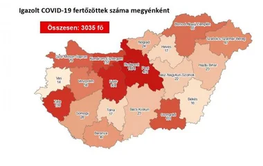 3000 fölé emelkedett a fertőzöttek száma Magyarországon, és elhunyt 11 idős beteg