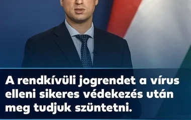 Sikeresen védekeztünk, ezért szüntethető meg a rendkívüli jogrend