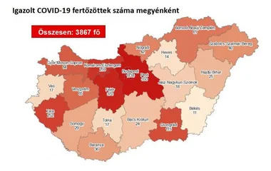 26 fővel nőtt a beazonosított fertőzöttek száma és elhunyt 7 idős krónikus beteg