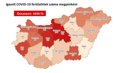 12 fővel nőtt a beazonosított fertőzöttek száma, és elhunyt 2 idős, krónikus beteg