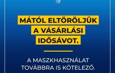 Eltörölték a vásárlási idősávokat, azonban a maszk marad