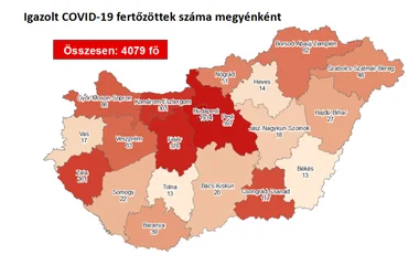 Egy fővel emelkedett a beazonosított fertőzöttek száma és egy idős beteg hunyt el