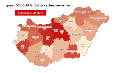 Kilenc fővel emelkedett a beazonosított fertőzöttek száma és elhunyt egy beteg