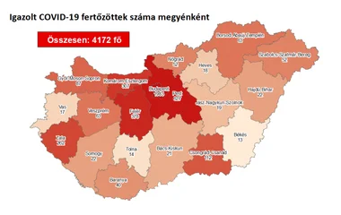 Hat fővel emelkedett a beazonosított fertőzöttek száma és elhunyt egy 