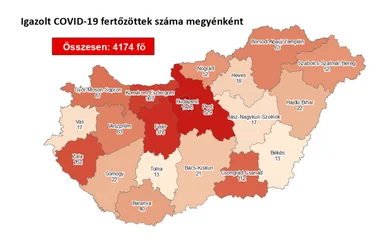 Két fővel emelkedett a beazonosított fertőzöttek száma és elhunyt egy 