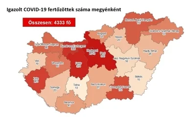 Tizennyolccal emelkedett a fertőzöttek száma Magyarországon