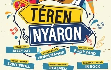 Téren nyáron - minikoncertek a belvárosban