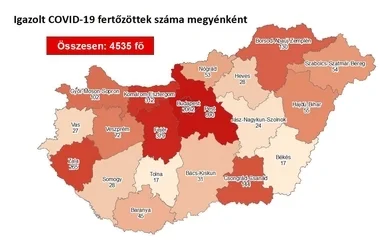 9 fővel emelkedett a beazonosított fertőzöttek száma 