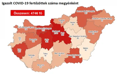 15 fővel emelkedett a beazonosított fertőzöttek száma