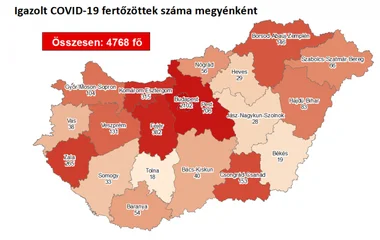 22 fővel emelkedett a beazonosított fertőzöttek száma