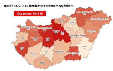 39 újabb magyar állampolgárnál mutatták ki az új koronavírus-fertőzést