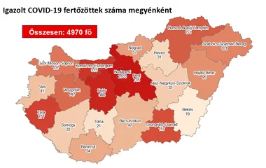 24 újabb magyar állampolgárnál mutatták ki az új koronavírus-fertőzést