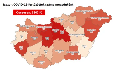 576 fővel emelkedett a beazonosított fertőzöttek száma