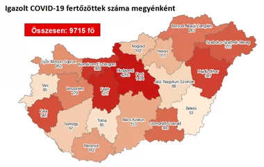 411 fővel emelkedett a beazonosított fertőzöttek száma