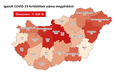 916 fővel emelkedett a beazonosított fertőzöttek száma