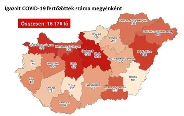 33 fővel emelkedett a beazonosított fertőzöttek száma megyénkben