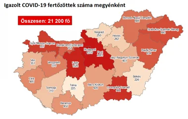 750 fővel emelkedett a beazonosított fertőzöttek száma és elhunyt 7 idős, krónikus beteg