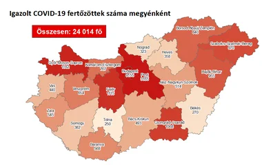 Szabolcsban egy nap alatt 47 új fertőzöttet azonosítottak