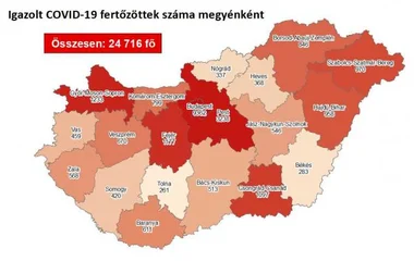 702 fővel emelkedett a beazonosított fertőzöttek száma