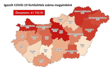 950 fővel emelkedett a beazonosított fertőzöttek száma