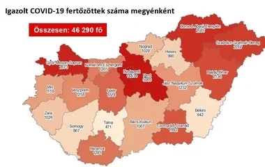 Megyénk az egyik legfertőzöttebb régió