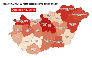 3945 fővel emelkedett a beazonosított fertőzöttek száma