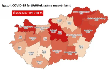 3927 fővel emelkedett a beazonosított fertőzöttek száma