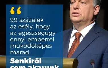 Minden élet számít - hangoztatta Orbán Viktor miniszterelnök 