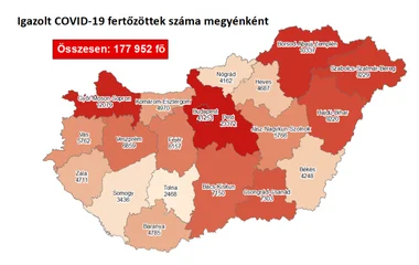 3334 fővel emelkedett a beazonosított fertőzöttek száma