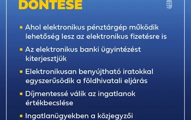 Egyszerűsödik a pénzügyek intézése