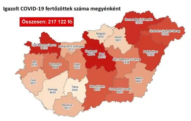 5595 fővel emelkedett a beazonosított fertőzöttek száma