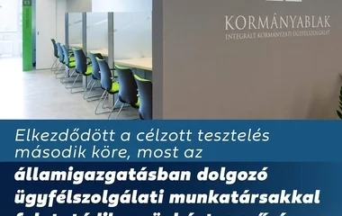 Zajlik a célzott, csoportos tesztelés újabb köre megyénkben is