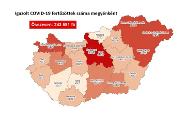 5525 fővel emelkedett a beazonosított fertőzöttek száma 