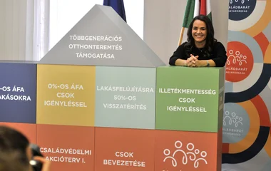 Novák Katalin újabb részleteket ismertetett az otthonteremtési programról