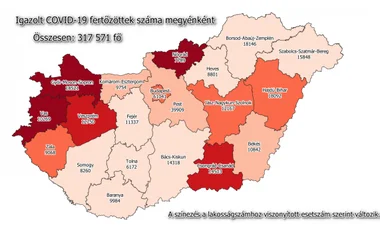 902 fővel emelkedett a beazonosított fertőzöttek száma