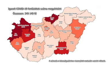 1513 fővel emelkedett a beazonosított fertőzöttek száma