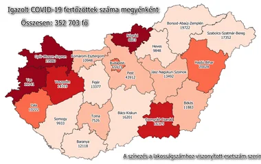 875 fővel emelkedett a beazonosított fertőzöttek száma