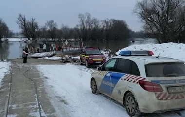 Eltűnt személyt kerestek a Bodrogban