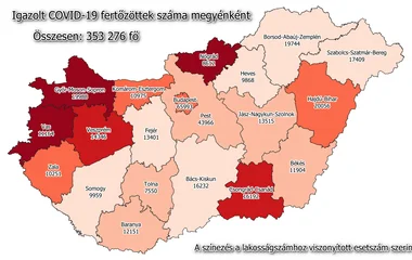 573 fővel emelkedett a beazonosított fertőzöttek száma