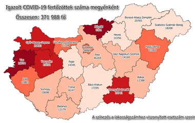 1652 fővel emelkedett a beazonosított fertőzöttek száma