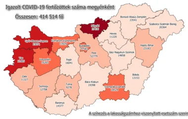 Emelkedett a beazonosított fertőzöttek száma 