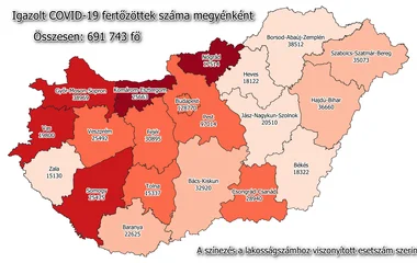 1890 az új fertőzött, elhunyt 170 beteg