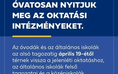 Napokon belül nyithatnak a teraszok, de csak az alsósok mennek hétfőtől iskolába