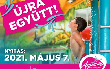 Pénteken nyit a nyíregyházi Aquarius Élményfürdő