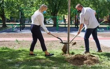 Újabb kondiparkot adtak át városunkban